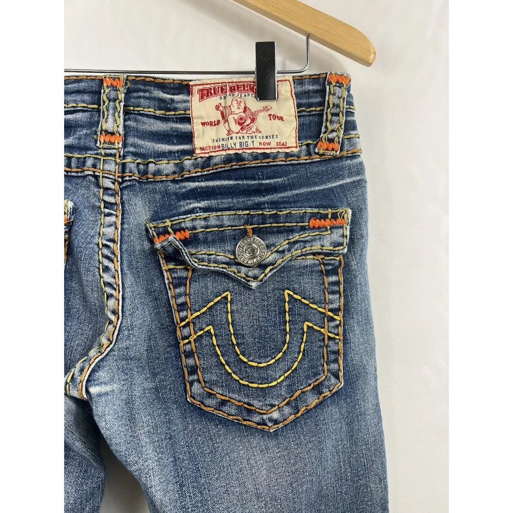 TRUE RELIGION Billy Big T Jeans Sz 31 x 28‎ Vintage Made in the USA